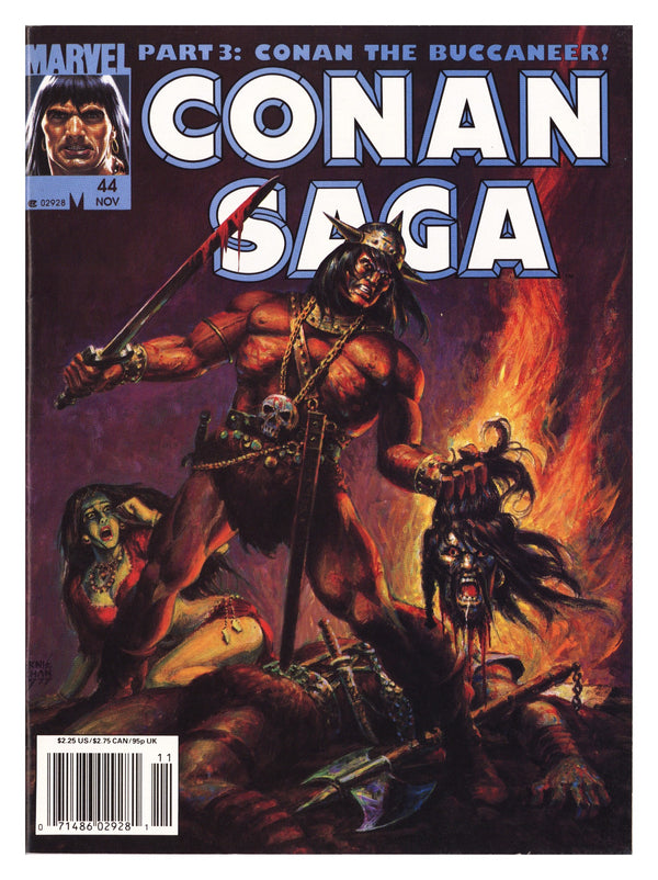 Conan Saga 44 Mid Grade (1990) Newsstand