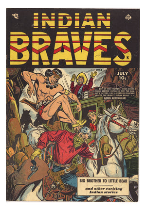 Indian Braves 3 VG+ (4.5) (1951)