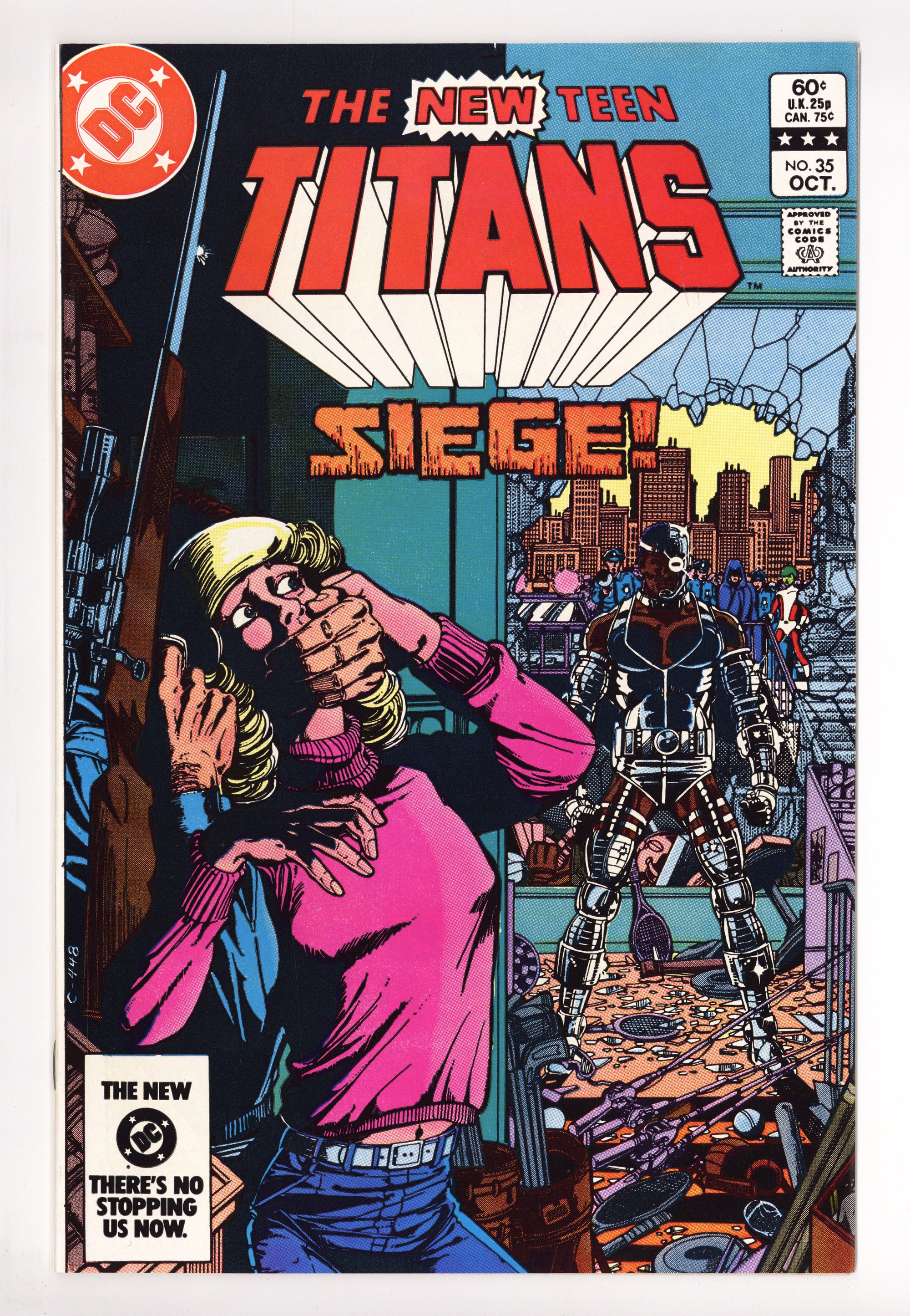The New Teen Titans Vol 1 35 Mid Grade (1983) 