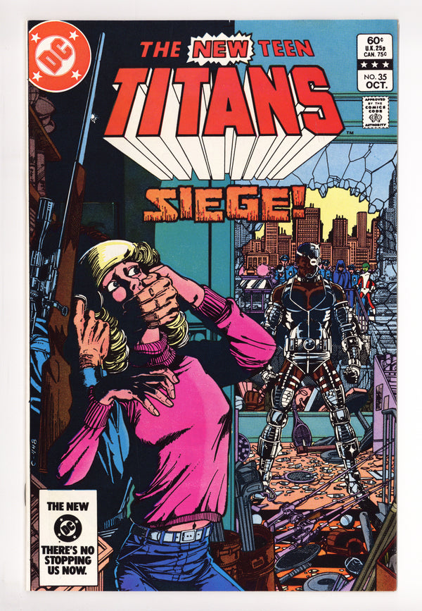 The New Teen Titans Vol 1 35 Mid Grade (1983)