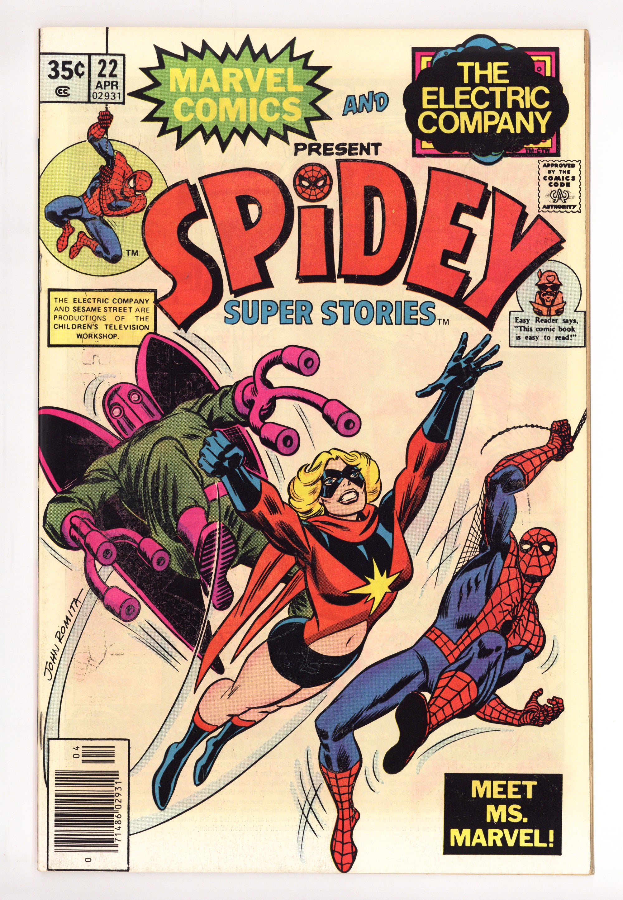 Spidey Super Stories 22 VF (8.0) (1977) 
