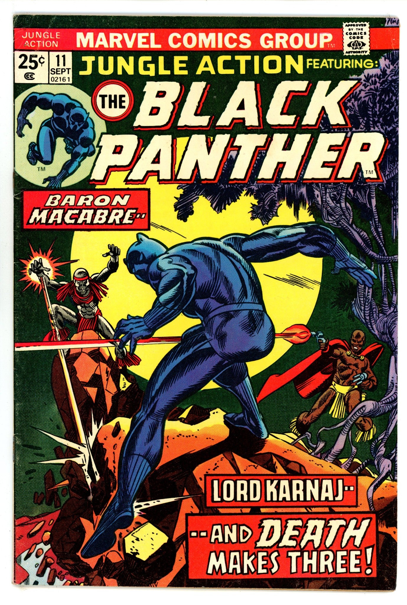 Jungle Action 11 FN/VF (7.0) (1974) 