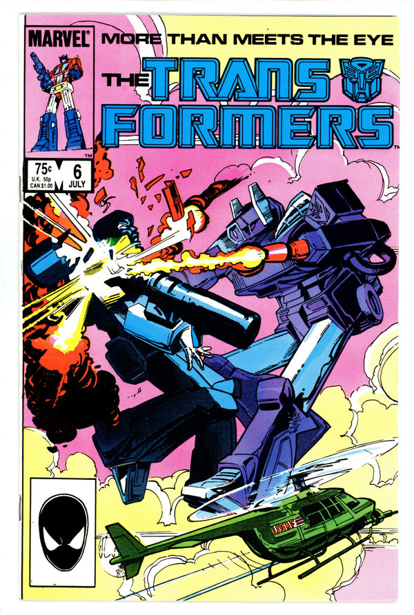 The Transformers 6 VF+ (8.5) (1985)