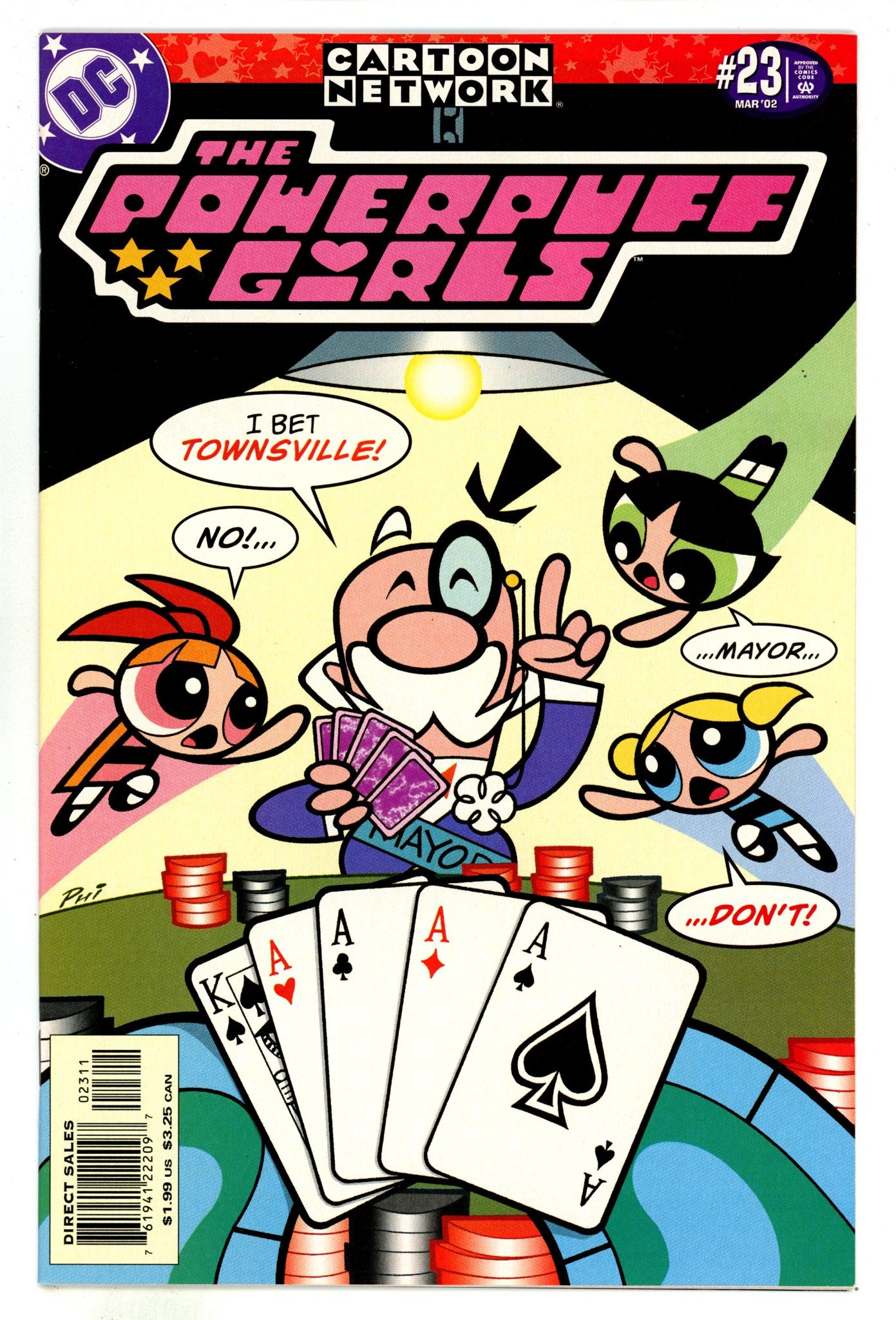 The Powerpuff Girls 23 NM- (9.2) (2002) 