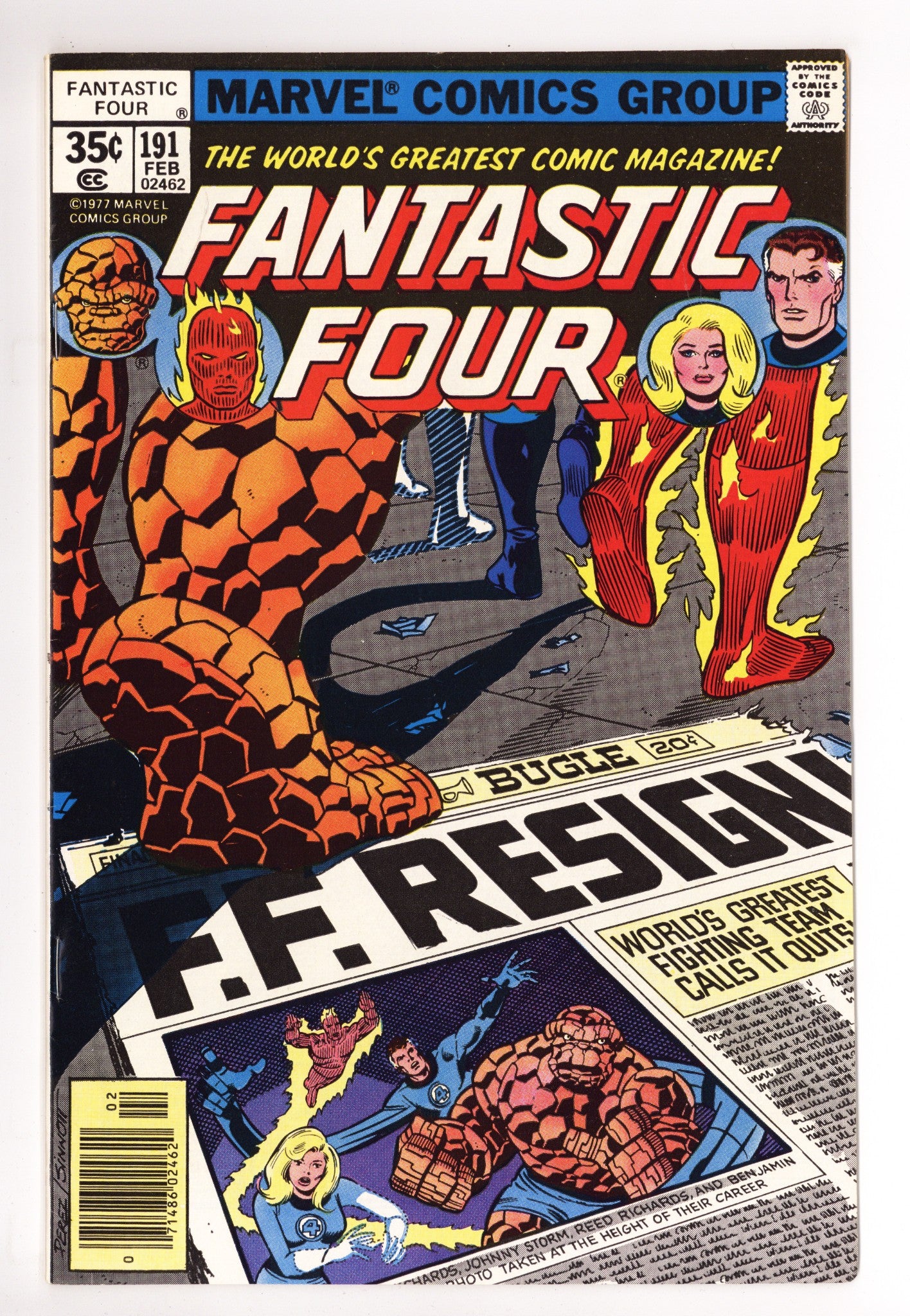 Fantastic Four Vol 1 191 VF+ (8.5) (1978) 