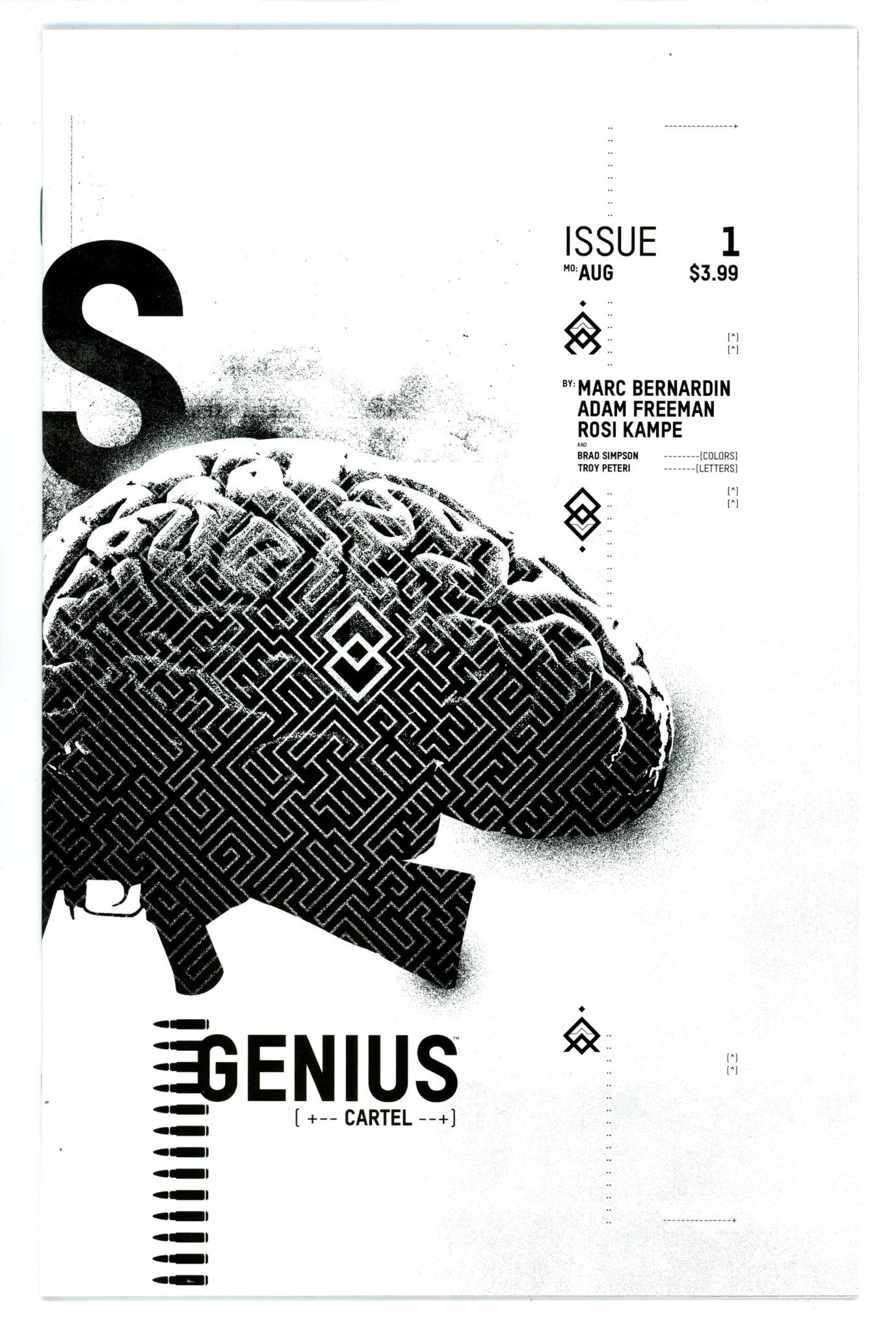 Genius: Cartel 1 High Grade (2017) Hickman Variant 