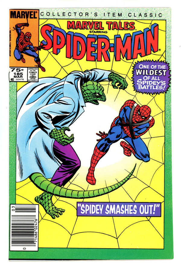 Marvel Tales Vol 2 185 Mid Grade (1986) Newsstand