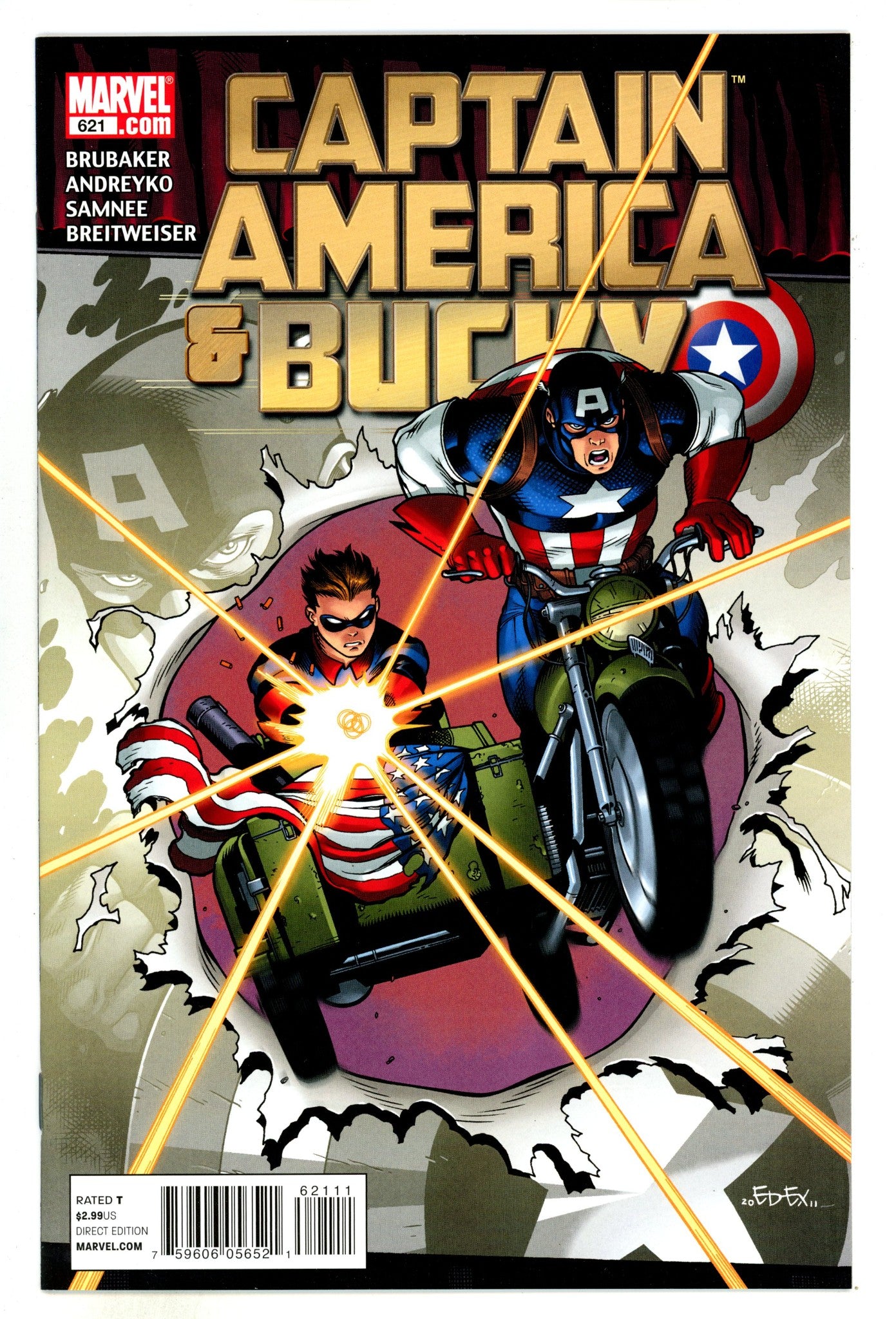 Captain America and Bucky 621 High Grade (2011) 