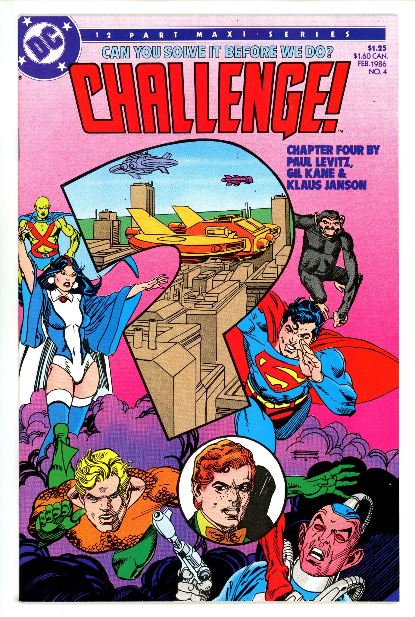 DC Challenge 4 High Grade (1986) 