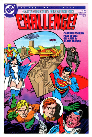 DC Challenge 4 High Grade (1986)