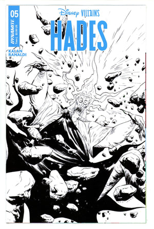 Disney Villains Hades 5 Lee B&W Incentive Variant (2024)