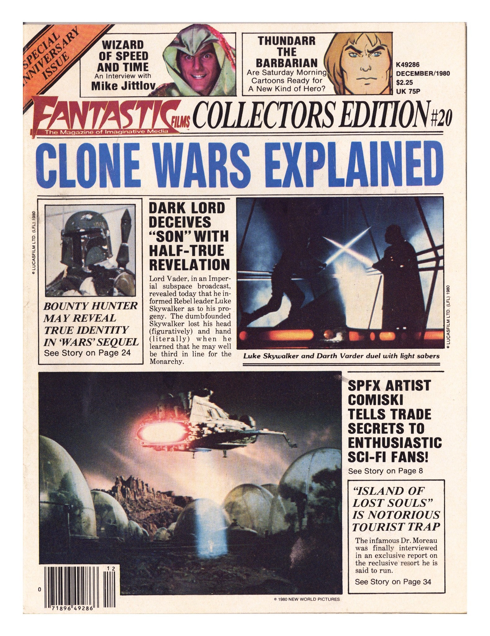 Fantastic Films Magazine 20 Low Grade (1980) 