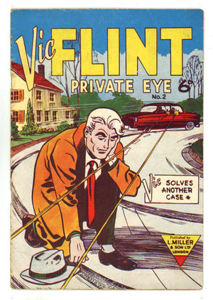 Vic Flint 2 VG- (3.5) (1954) 
