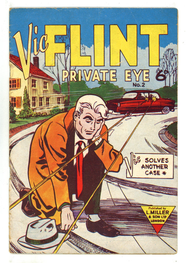 Vic Flint 2 VG- (3.5) (1954)