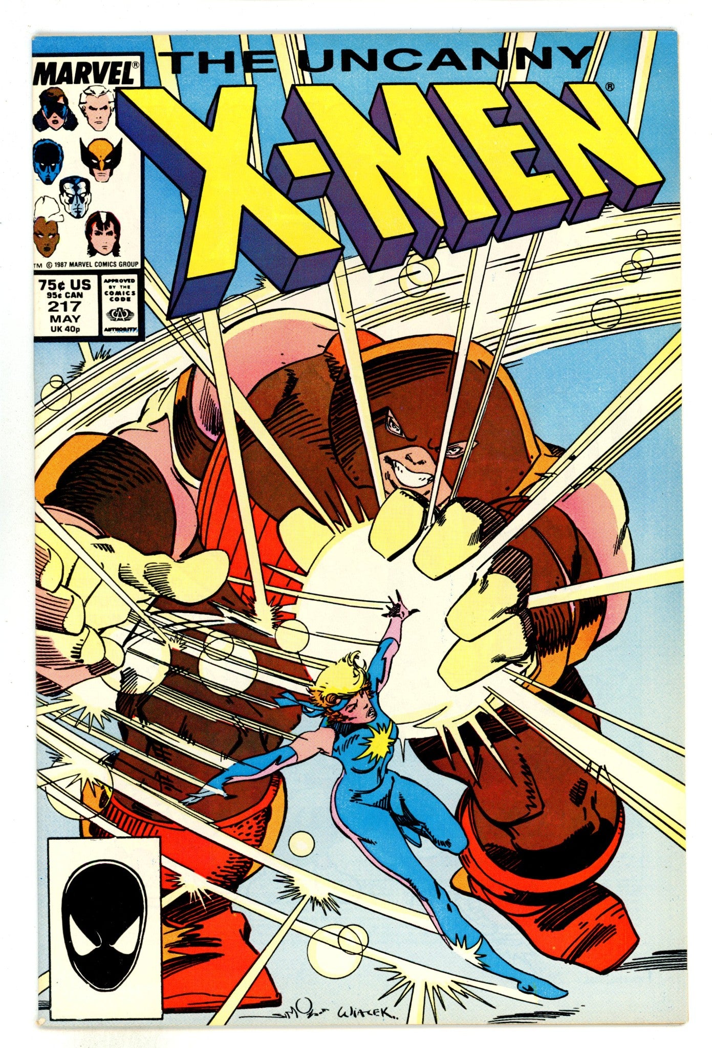 The Uncanny X-Men Vol 1 217 High Grade (1987) 