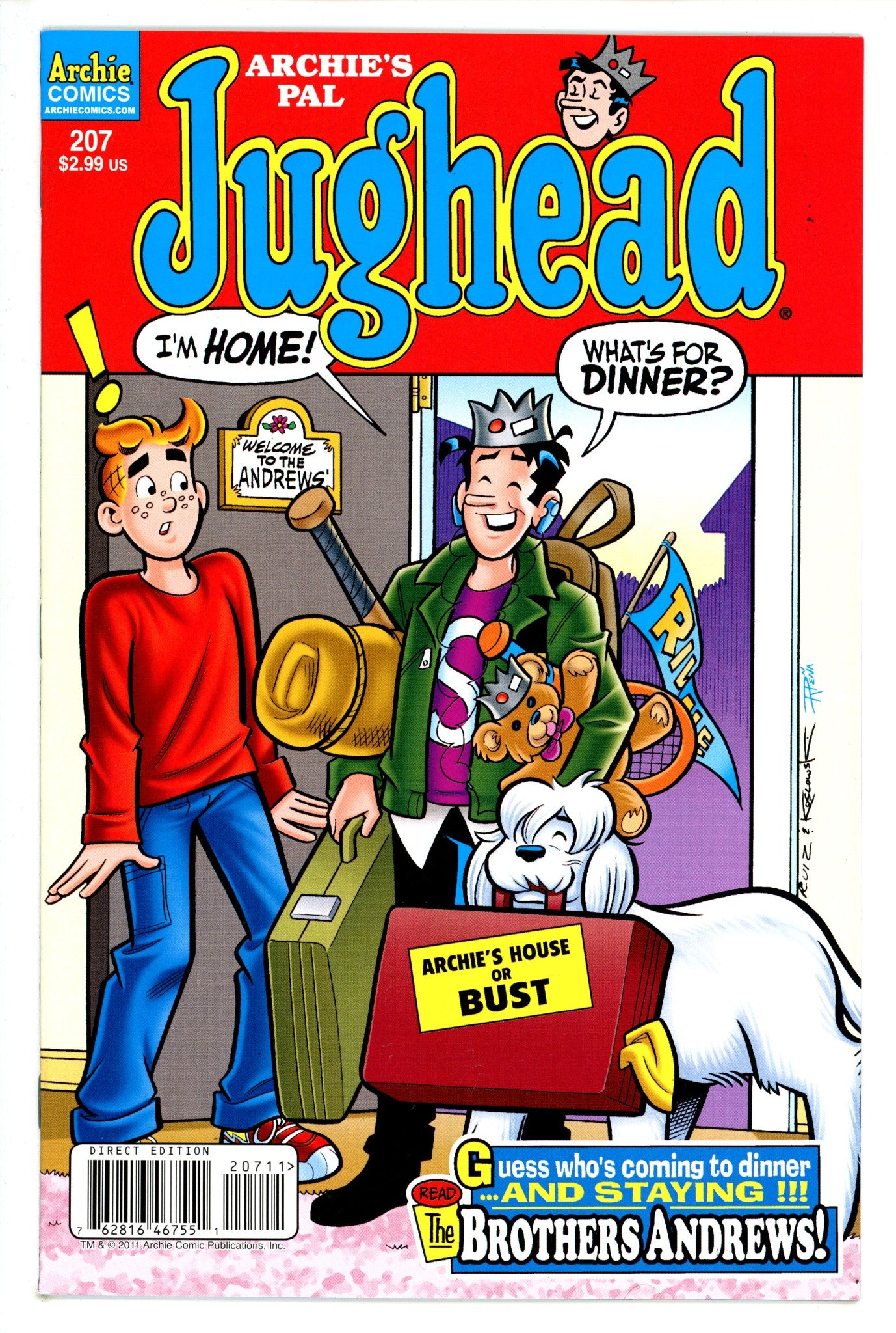 Archie's Pal Jughead Comics 207 High Grade (2011) 