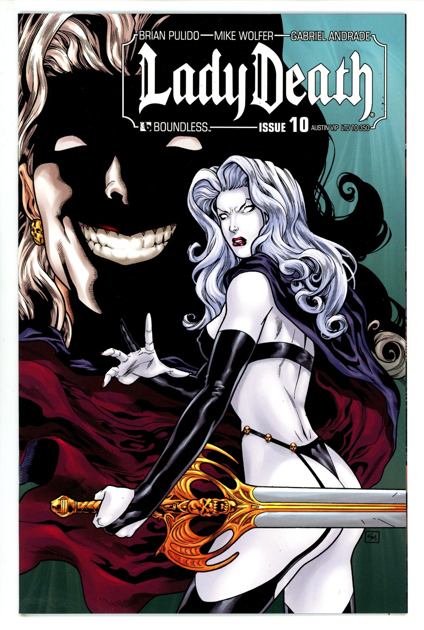 Lady Death Vol 3 10 NM (9.4) (2011) Mueller Convention Variant 