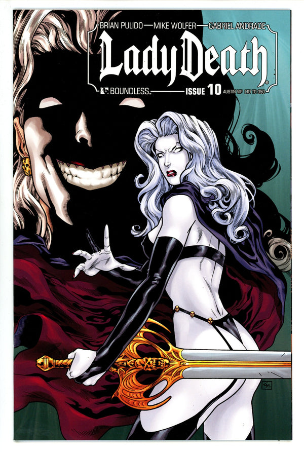Lady Death Vol 3 10 NM (9.4) (2011) Mueller Convention Variant