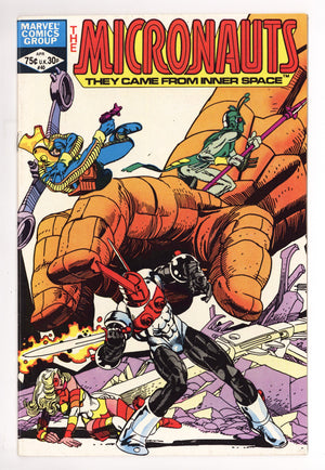 Micronauts Vol 1 40 Mid Grade (1982)