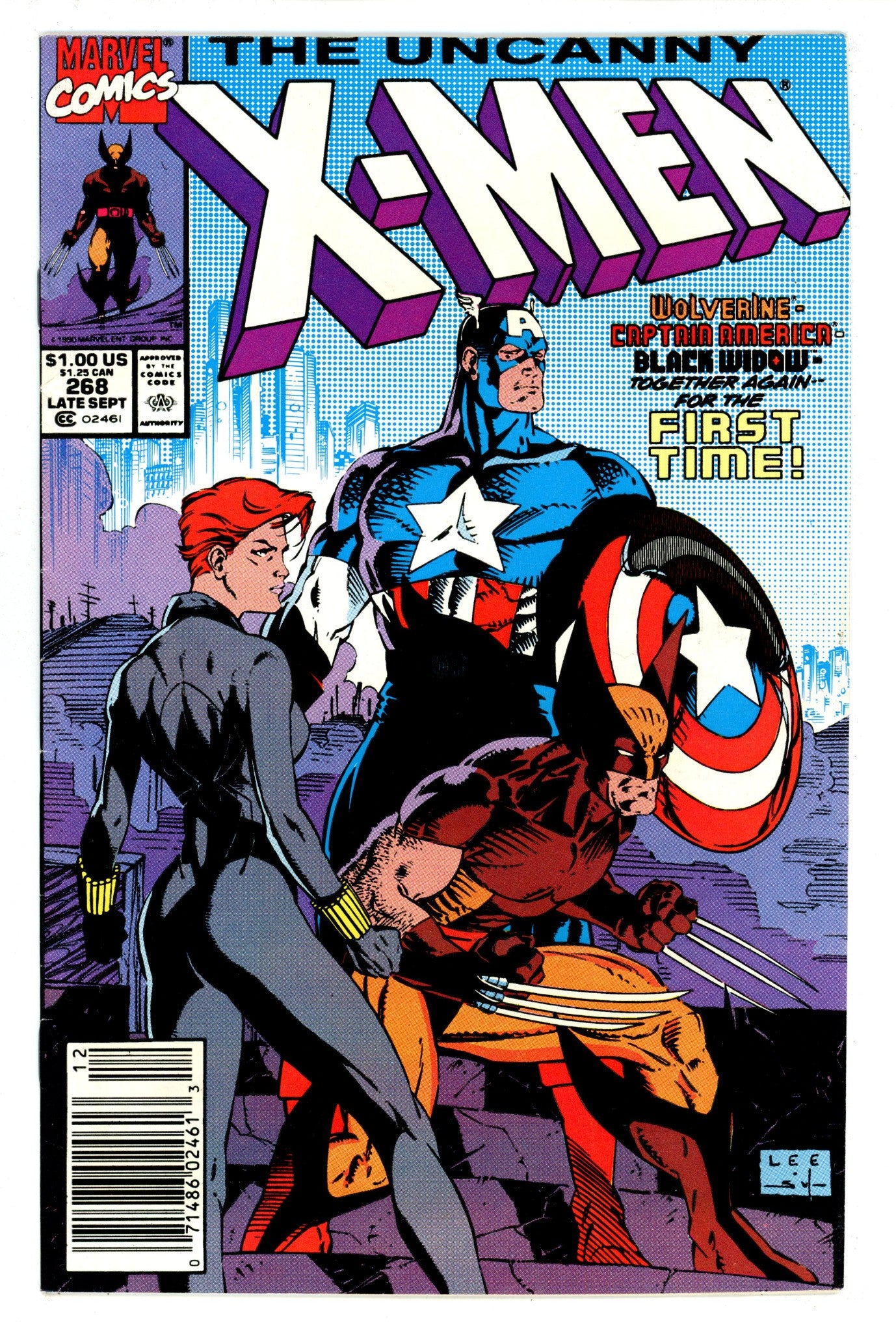 The Uncanny X-Men Vol 1 268 FN+ (6.5) (1990) Newsstand 