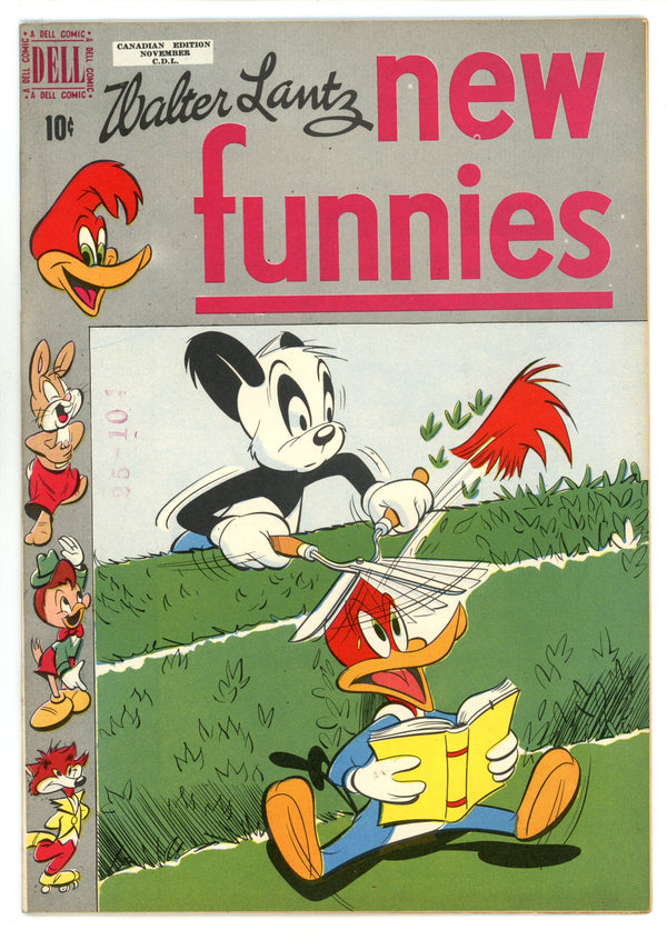 Walter Lantz New Funnies 164 VF/NM (9.0) (1950) Canadian Edition