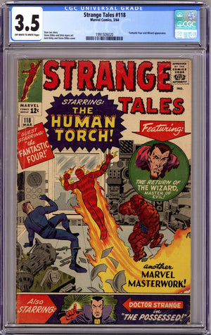 Strange Tales Vol 1 118 CGC 3.5 (VG-) (1964) 