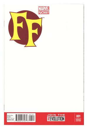 FF Vol 2 1 High Grade (2013) Blank Variant