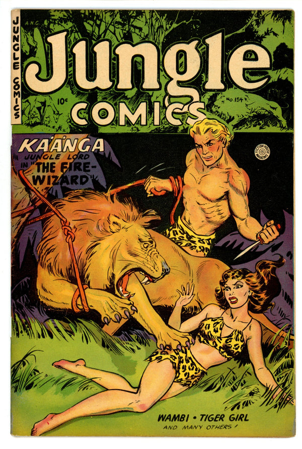 Jungle Comics 154 VF- (7.5) (1952) Canadian Edition