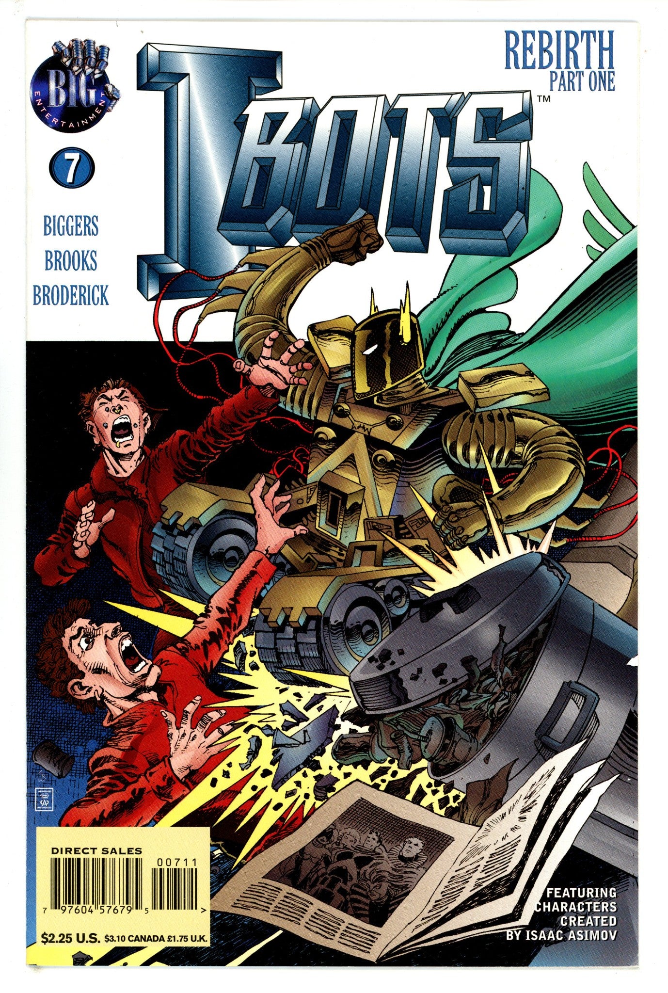Isaac Asimov's I-Bots Vol 1 7 (1996)