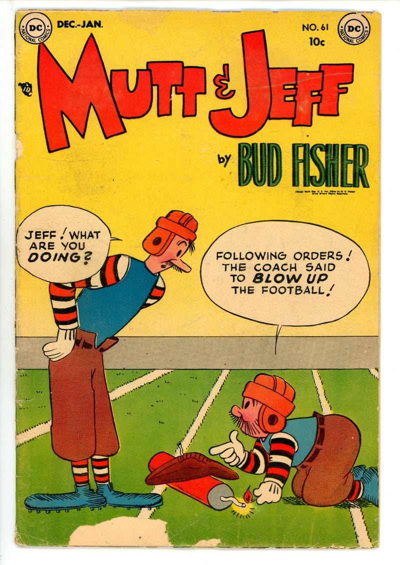Mutt & Jeff 61 GD/VG (3.0) (1952) 