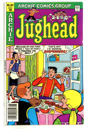 Jughead Vol 1 301  Mid Grade  (1980)  