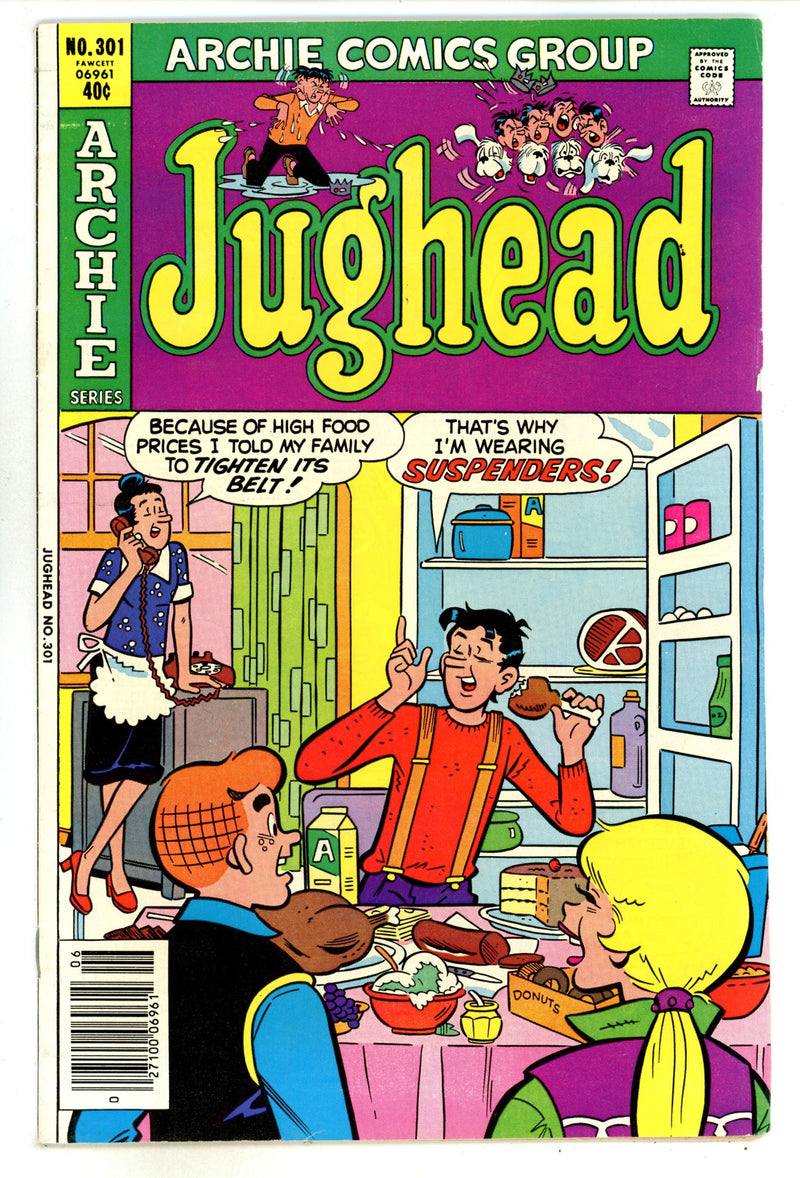 Jughead Vol 1 301  Mid Grade  (1980)  