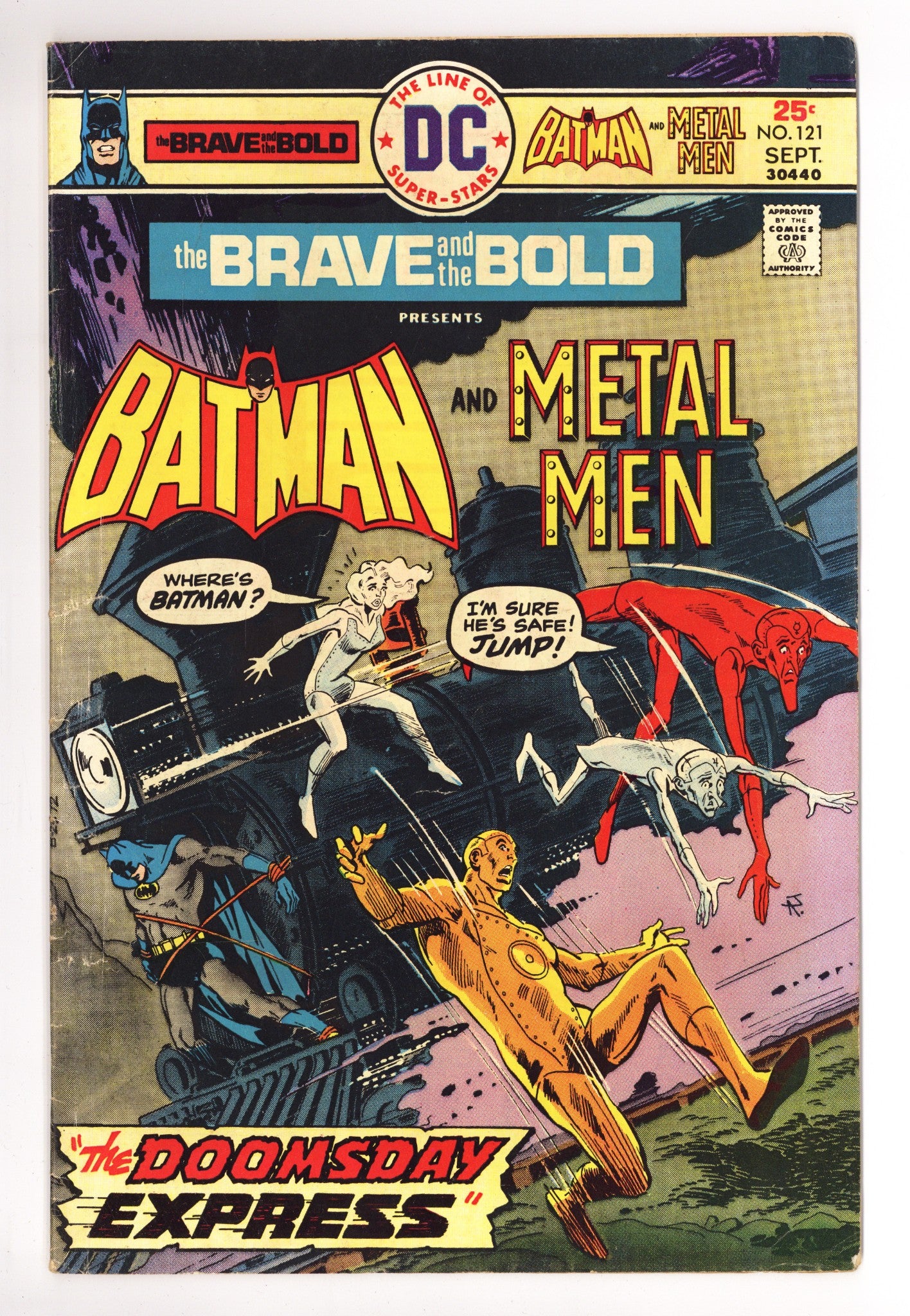 The Brave and the Bold Vol 1 121 Mid Grade (1975) 