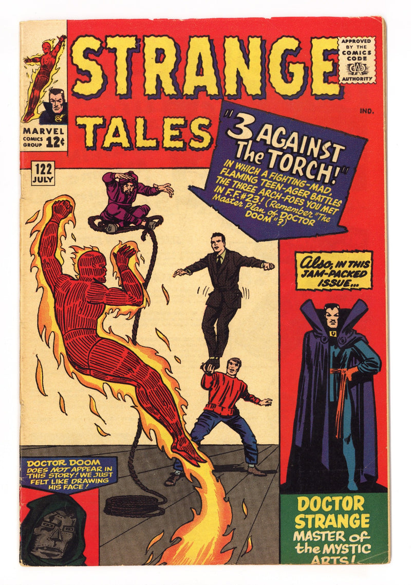 Strange Tales Vol 1 122 FN- (5.5) (1964) 