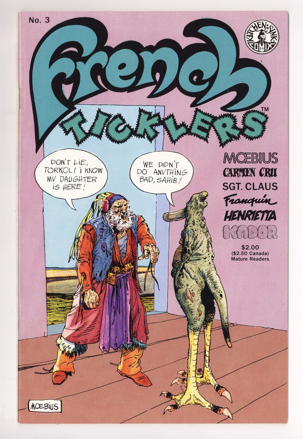 French Ticklers 3 VF (8.0) (1990)