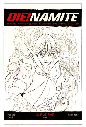 Die!namite 1 High Grade (2020) Sketch Incentive Variant
