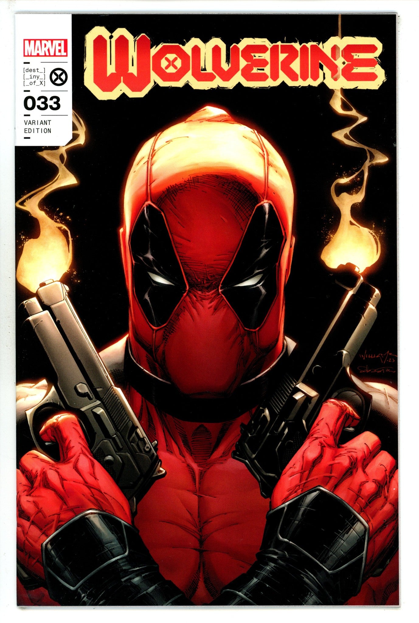 Wolverine Vol 7 33 Williams Exclusive Variant (2023)