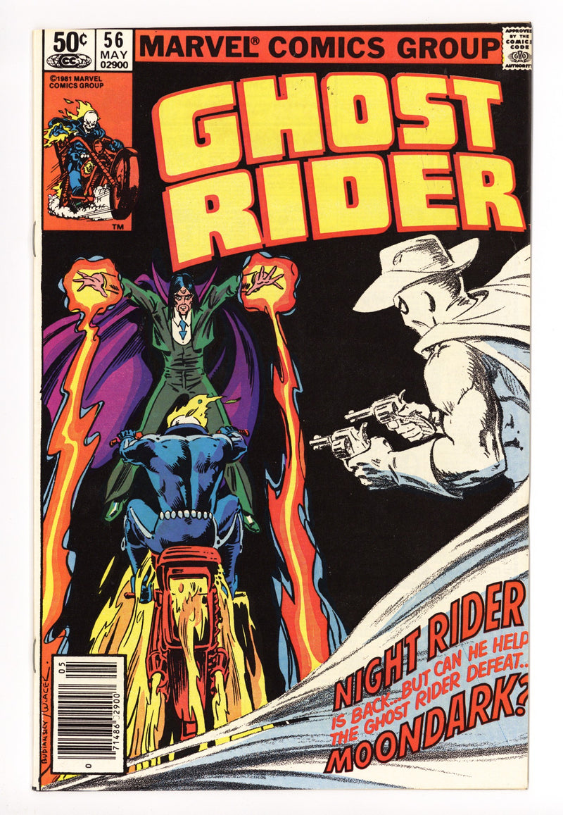 Ghost Rider Vol 1 56 VF- (7.5) (1981) Newsstand 