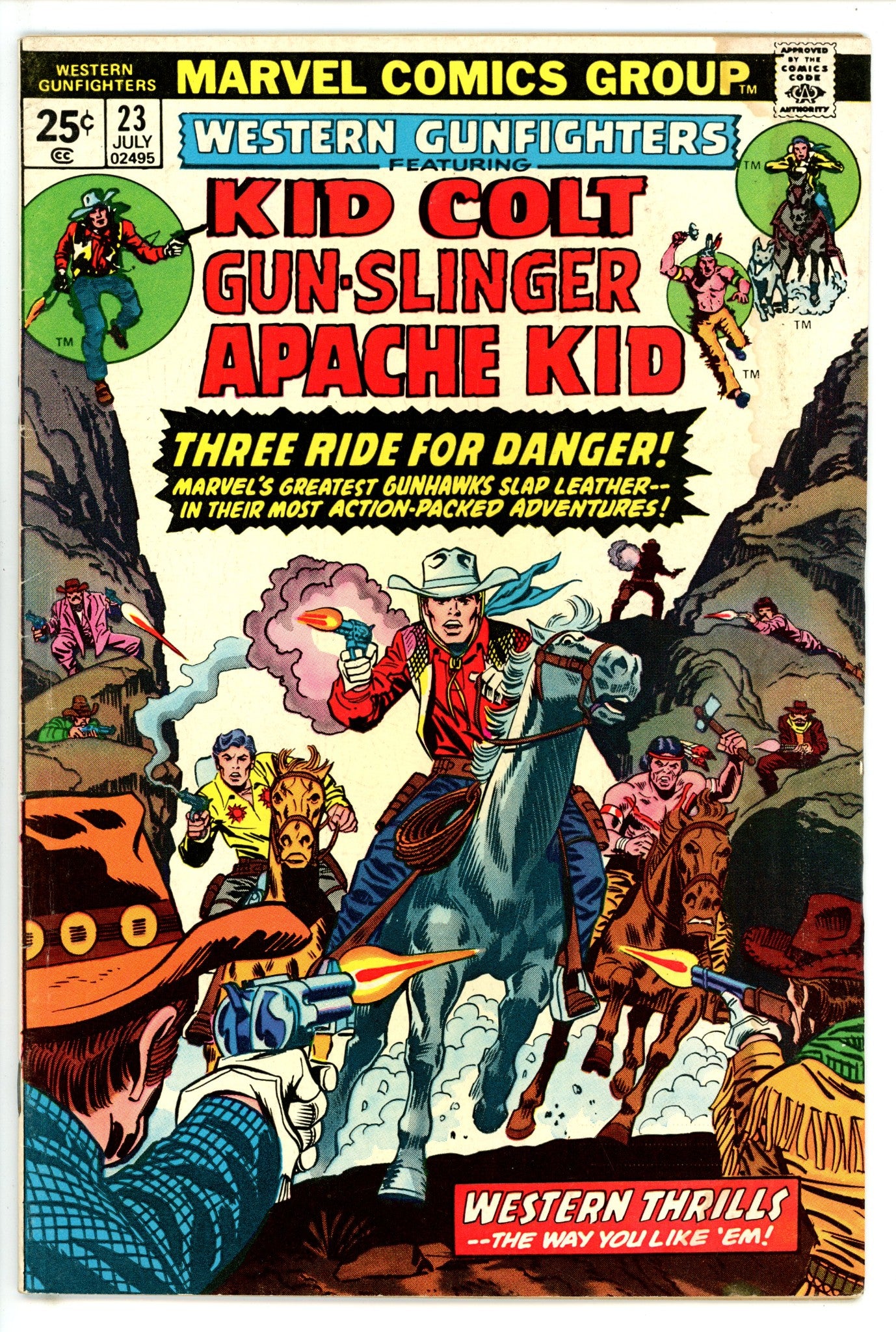 Western Gunfighters Vol 2 23 VG- (1974)