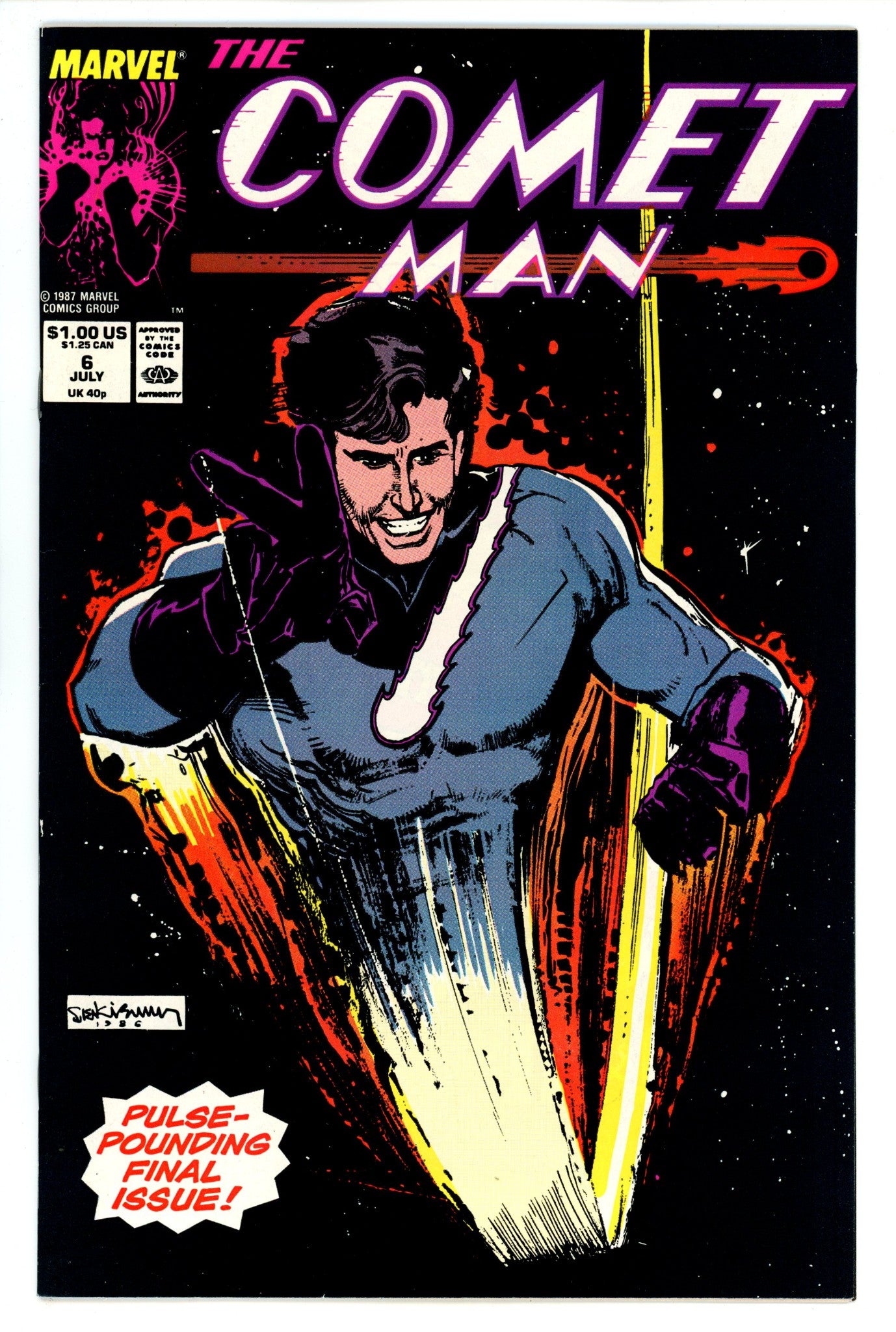 Comet Man 6 High Grade (1987) 