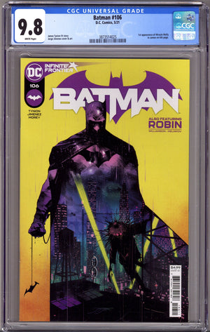 Batman Vol 3 106 CGC 9.8 (NM/M) (2021)