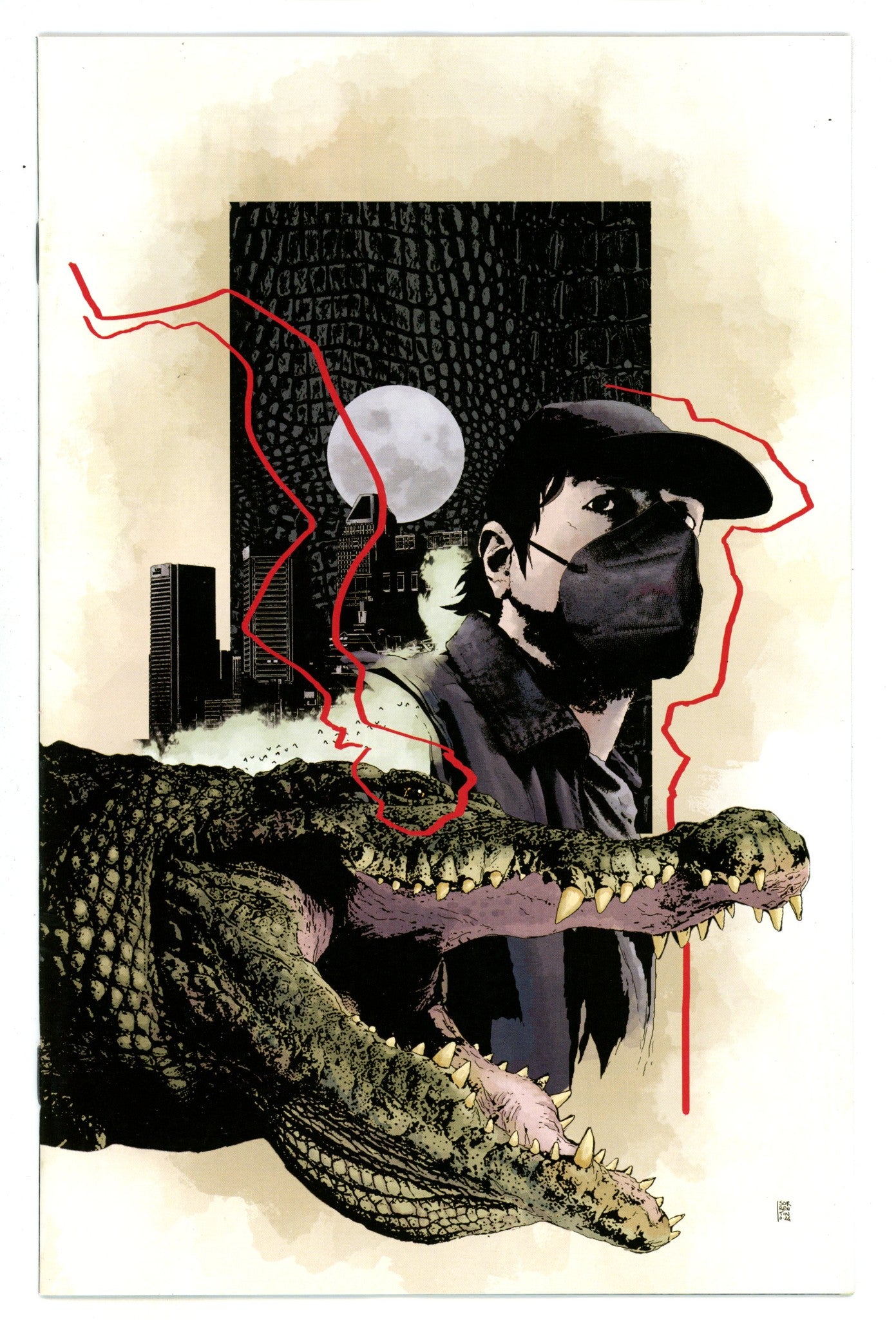 Crocodile Black 5 Sorrentino Virgin One Per Store NM- (2024)