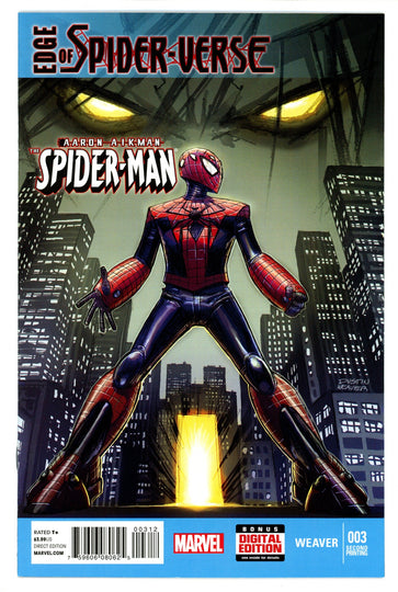Edge of Spider-Verse Vol 1 3 NM- (9.2) (2014) 2nd Print 