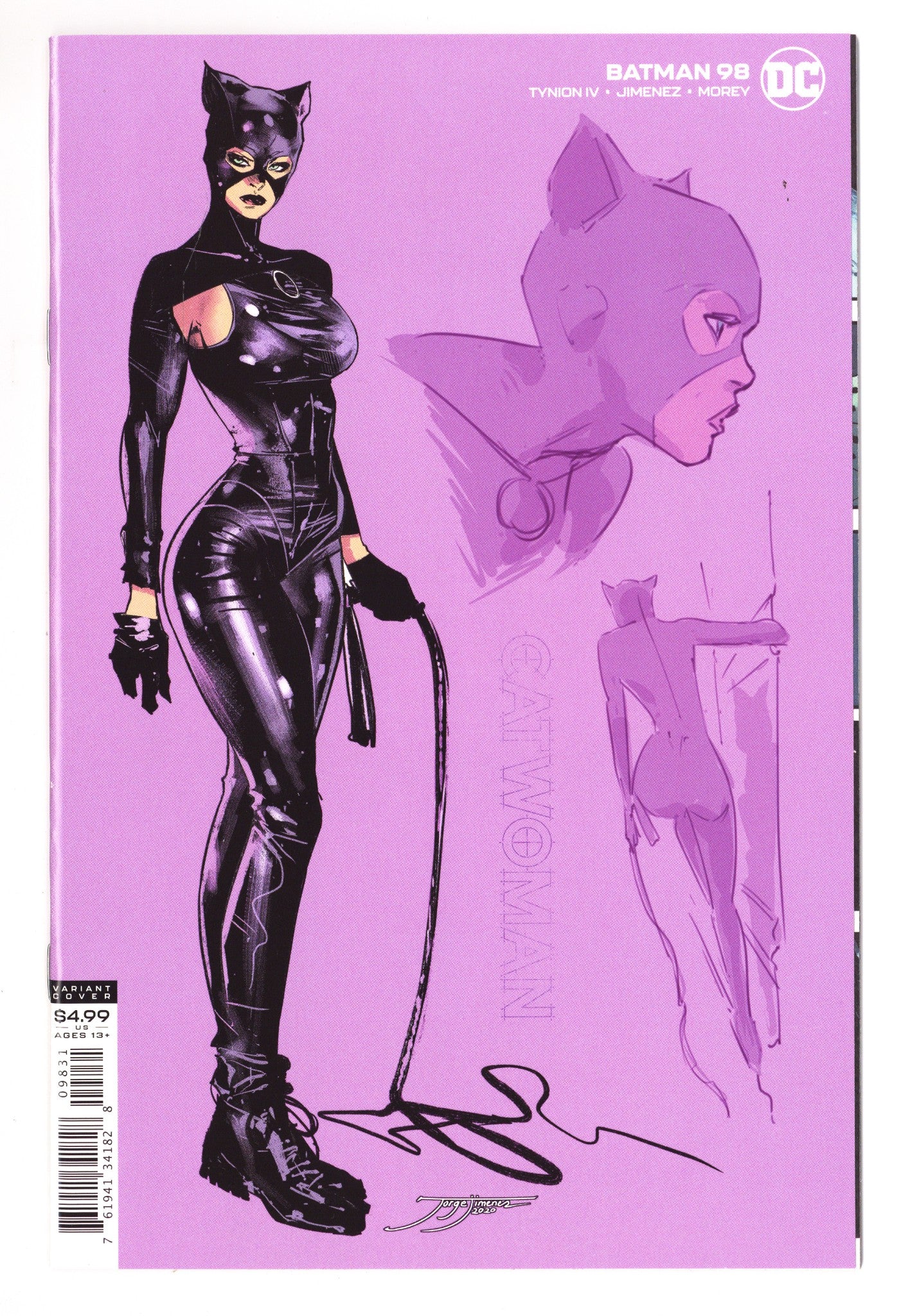 Batman Vol 3 98  NM (9.4)   (2020) Jimenez     Incentive Variant  