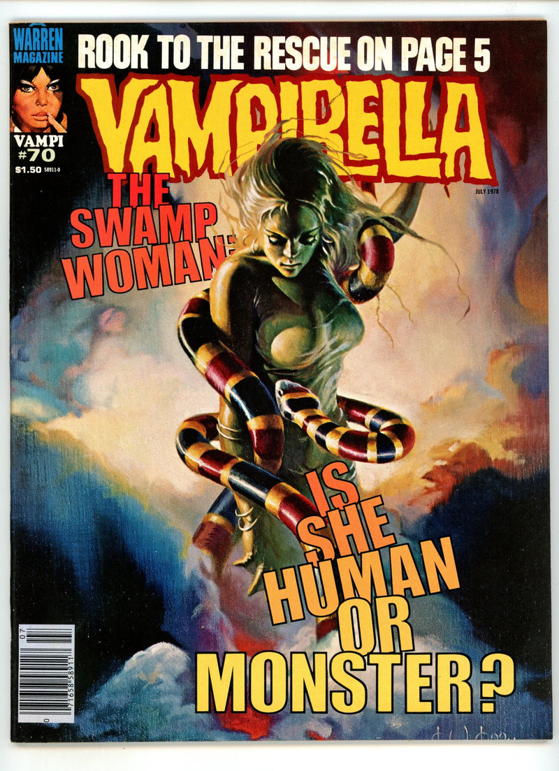 Vampirella Vol 1 70 FN/VF (7.0) (1978) Canadian Price Variant 