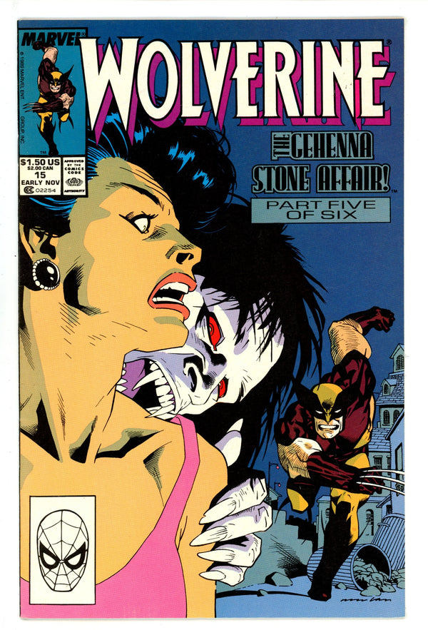 Wolverine Vol 2 15 Mid Grade (1989)