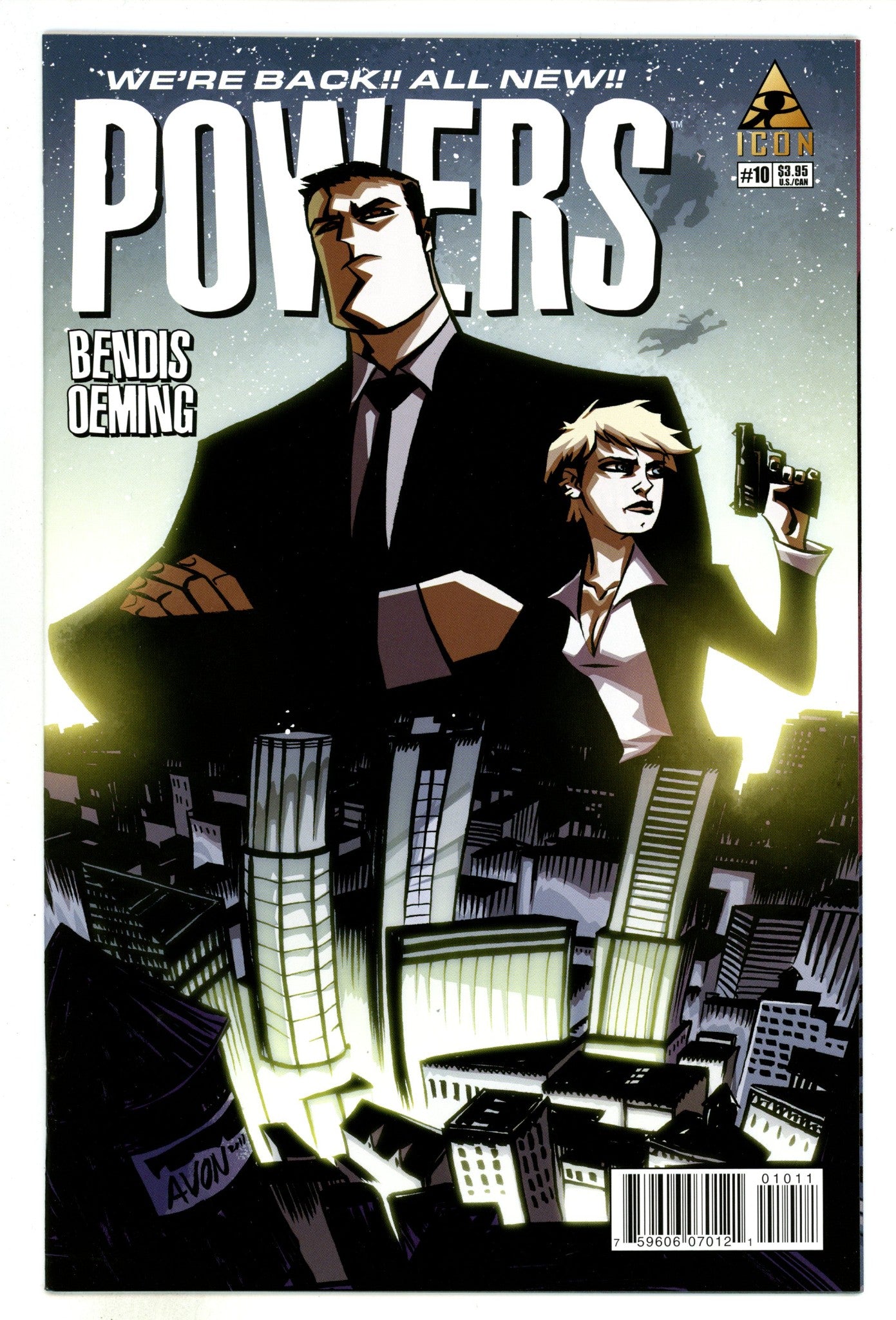 Powers Vol 3 10 High Grade (2012) 