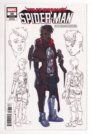 Miles Morales: Spider-Man Vol 1 38 (278) High Grade (2022) Allen Design Incentive Variant