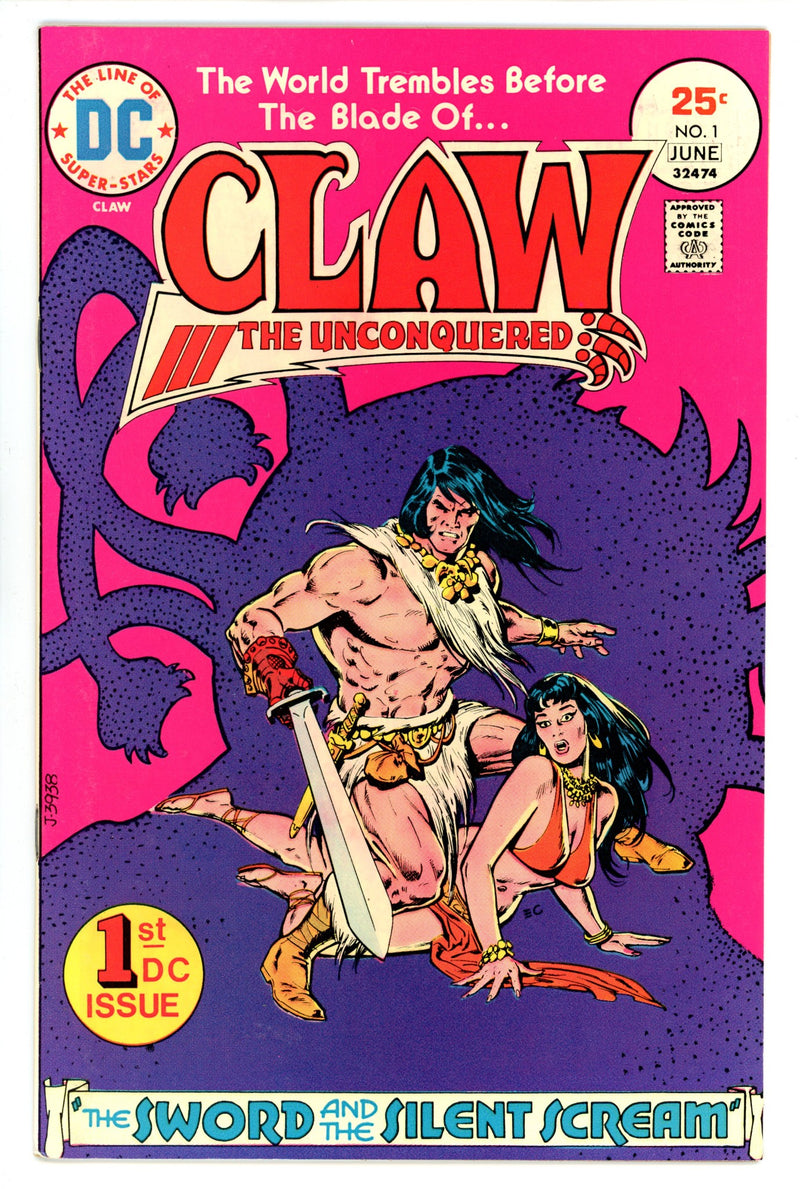 Claw the Unconquered 1 VF- (7.5) (1975) 