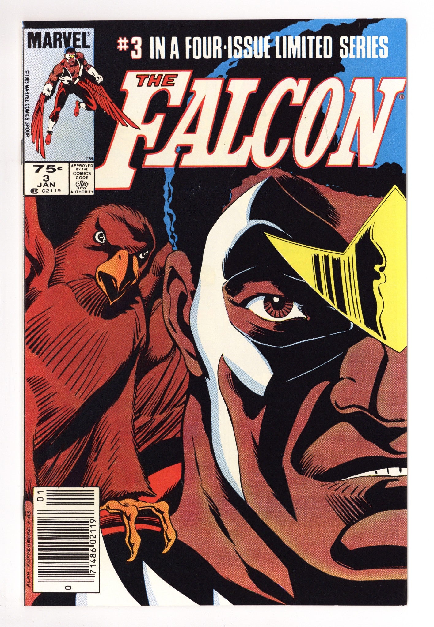 Falcon Vol 1 3 VF/NM (9.0) (1984) Canadian Price Variant 